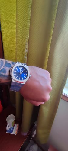 Reseña con foto de un cliente sobre BLACKFRIDAY - RELOJ  KAPRIEL ROYALTY BLUE