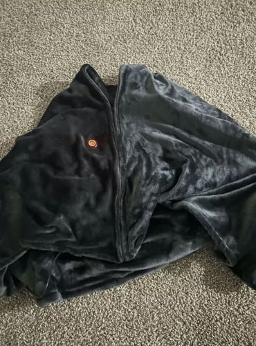 Customer photo review of Cozy Heated Blanket Hoodie