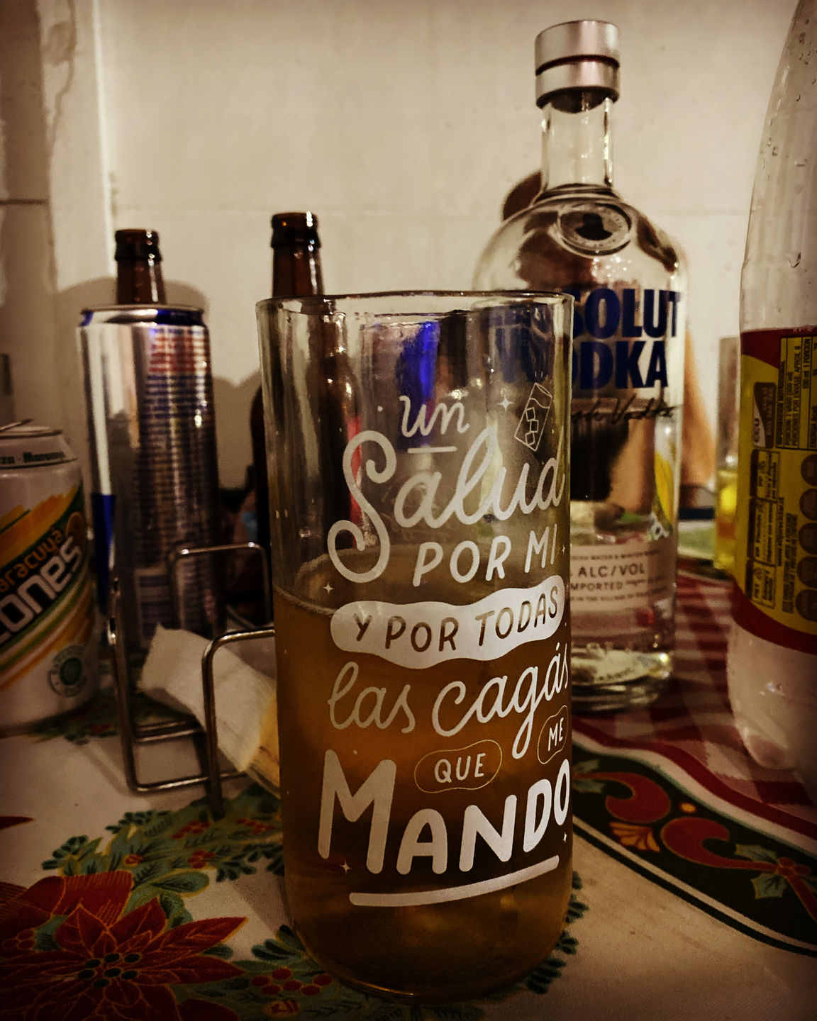 Customer photo review of Hoy me lanzo Juego de 6 Vasos