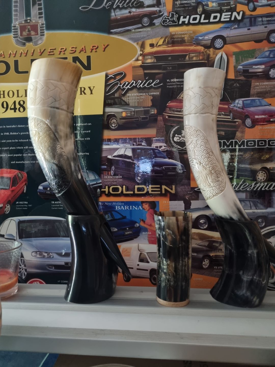 Customer photo review of King Odin Drinking Horn