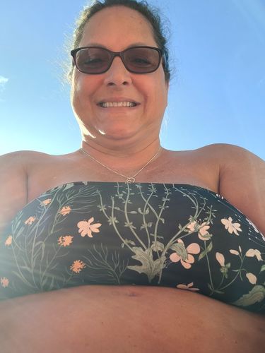 Customer photo review of 'Fearless' Bandeau Bikini Top