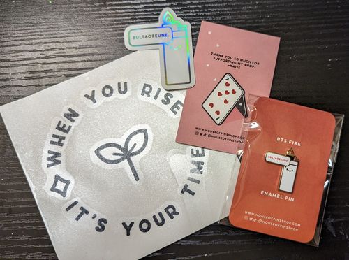 Customer photo review of Fire Lighter Sticker