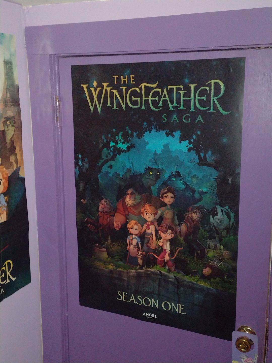 Customer photo review of Wingfeather Premiere Poster