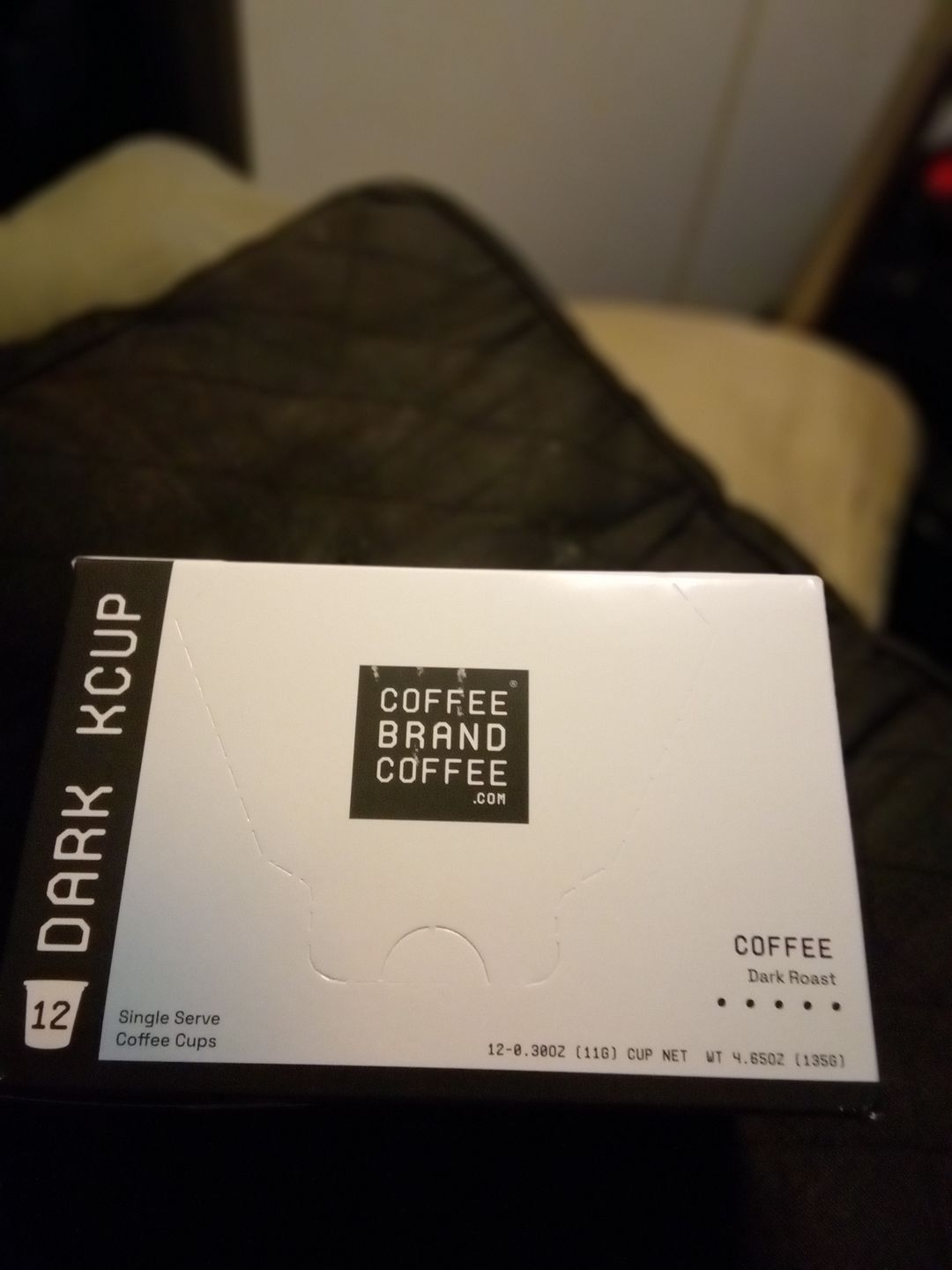 Customer photo review of Dark Roast Kcups