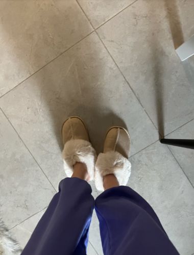 Customer photo review of MinasaMed orthopädische Winterhausschuhe