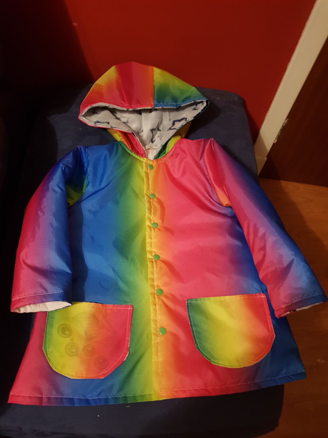 Customer photo review of Rainbow Water Resistant Ripstop Fabric