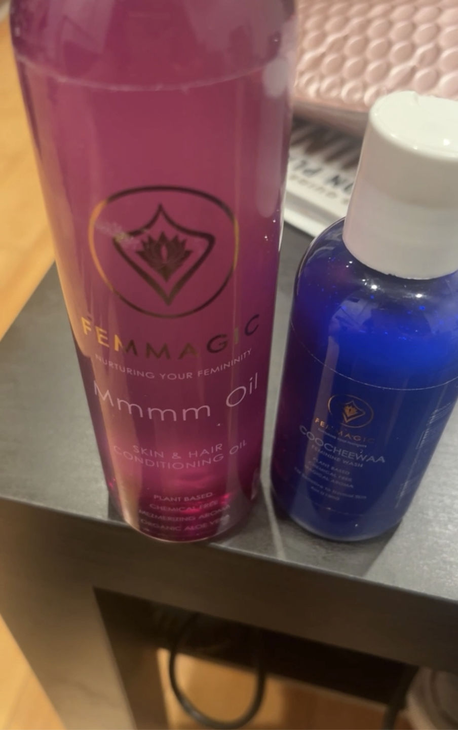 Customer photo review of Mmmm Oil (8 Oz)