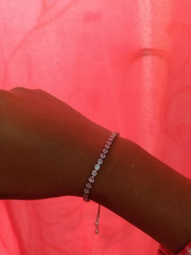 Customer photo review of Pulsera Ajustable Diamond