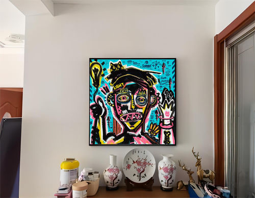 Customer review photo for Abstract Graffiti Art #GA018