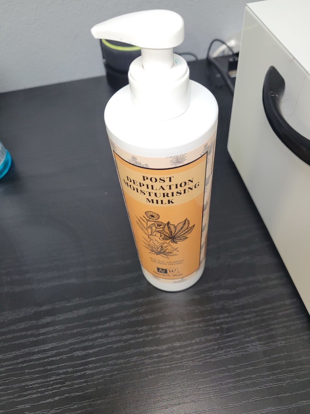 Customer photo review of Post Wax Moisturizing Milk