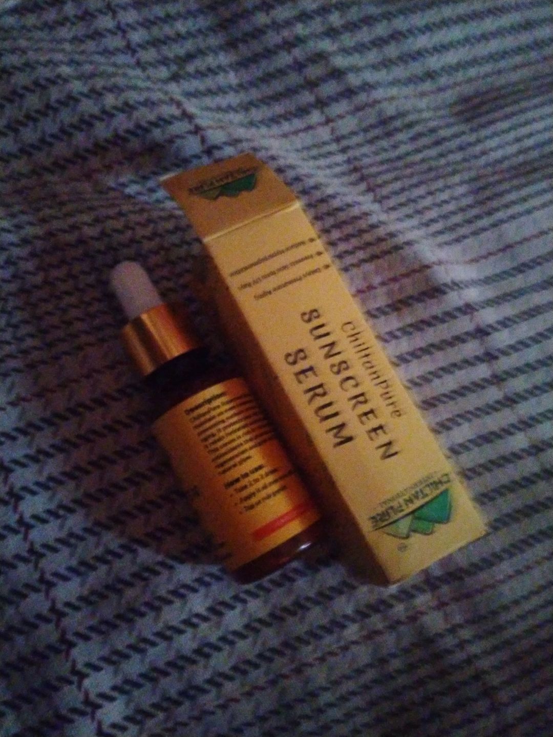 Customer photo review of Sunscreen Serum – Delays Premature Aging, Prevents Skin from UV Rays, Reduce Hyperpigmentation & Risk of Skin Cancer 30ml