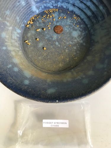 Customer photo review of Elite 'NUGGET CHASE' - Gold Panning Paydirt Concentrate