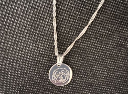 Customer photo review of Custom Big Love Necklace