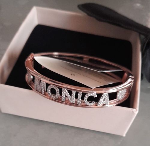 Customer photo review of Bracciale Nome Manetta