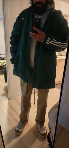 Customer photo review of Vintage Adidas Parka Jacket Size XL