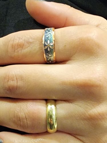Customer photo review of Evron Tasarım Yüzük
