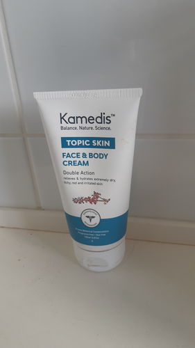 Customer photo review of קרם לחות טיפולי לעור יבש עד יבש במיוחד | TOPIC FACE & BODY CREAM