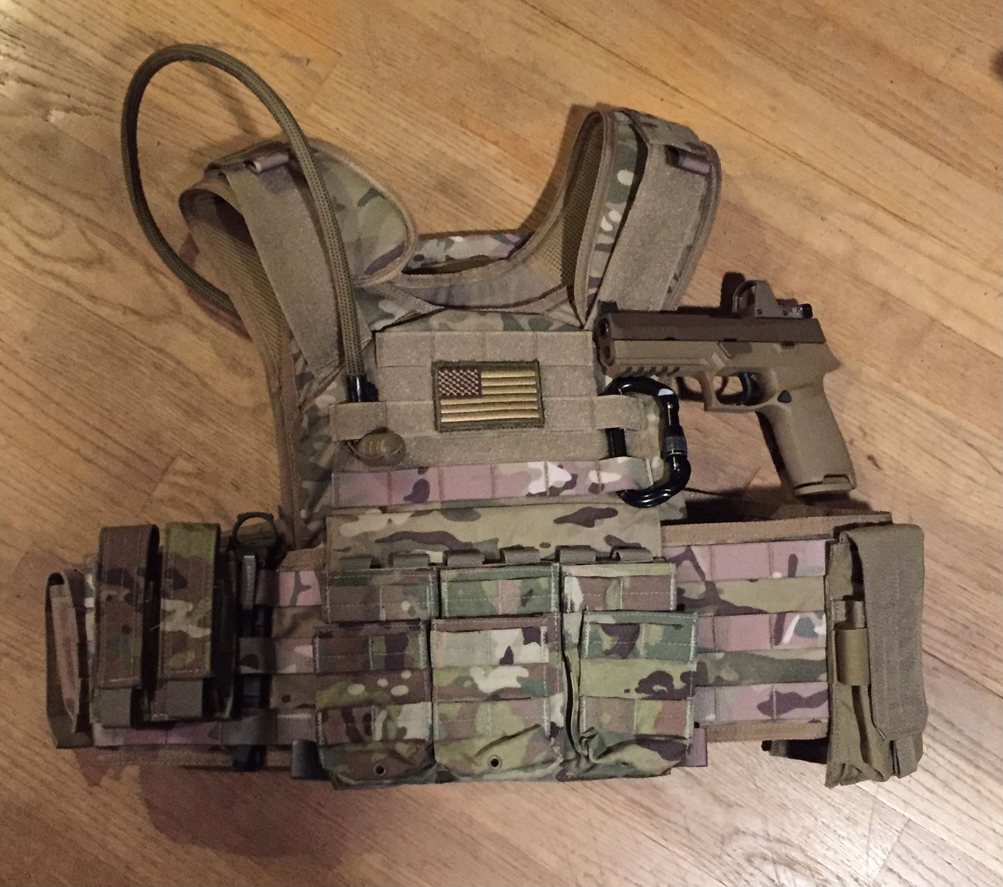 Customer photo review of RTS Tactical Premium Plate Carrier 10X12