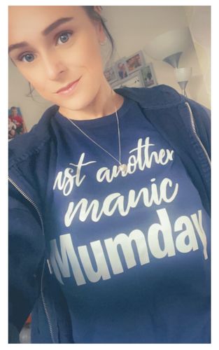 Customer photo review of Just Another Manic Mumday T-Shirt 00 (MRK X)
