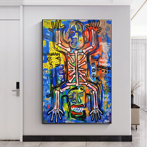 Customer review photo for Abstract Graffiti Art #GA011