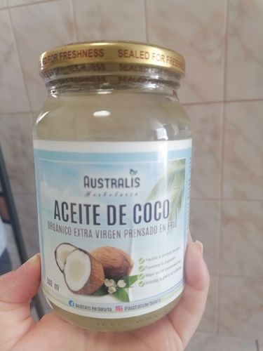 Customer photo review of Aceite de Coco Extra Virgen