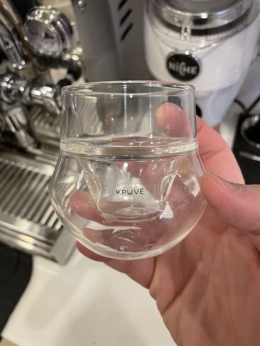 Customer photo review of PROPEL Espresso Glass Set