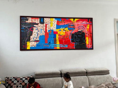 Customer review photo for Abstract Graffiti Art #GA010