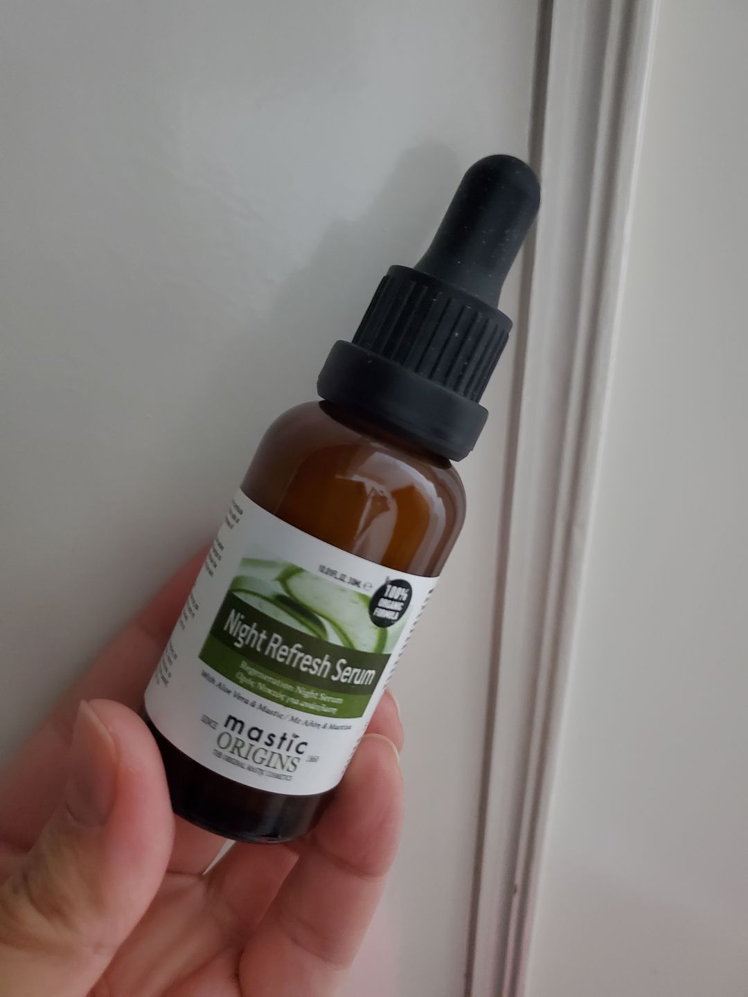 Customer photo review of Night Refresh Serum
