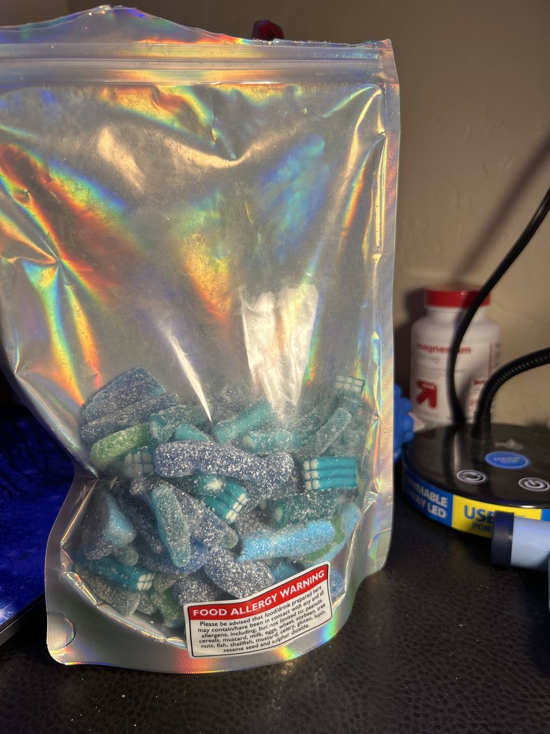 Customer photo review of Blue Raspberry Mix