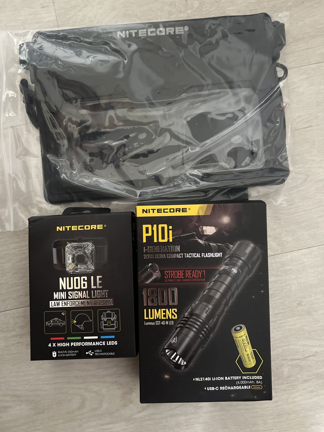 Customer photo review of P10i - 1800 lumens (Bundle)