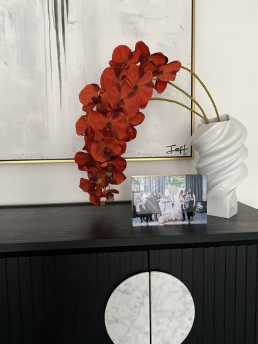 Customer photo review of 15 x 23 cm Free Standing Acrylic Photo Block