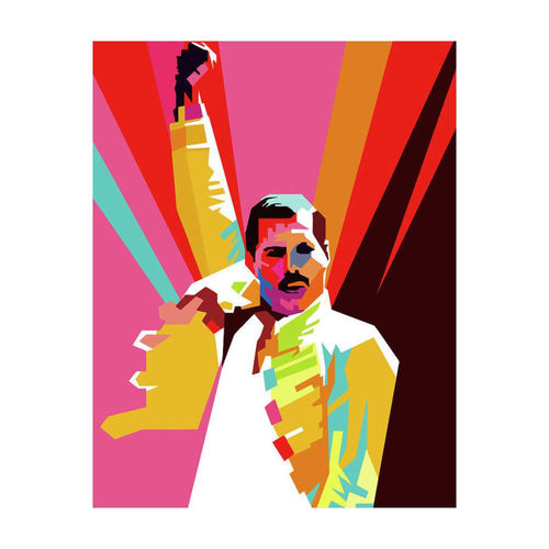 Customer photo review of Custom Paint By Numbers Kit - Upload Your Photo - Brush Set Included