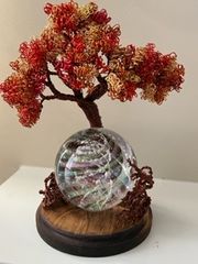 Customer photo review of Autumn Sunshine Tree Of Life with Dichroic Orb
