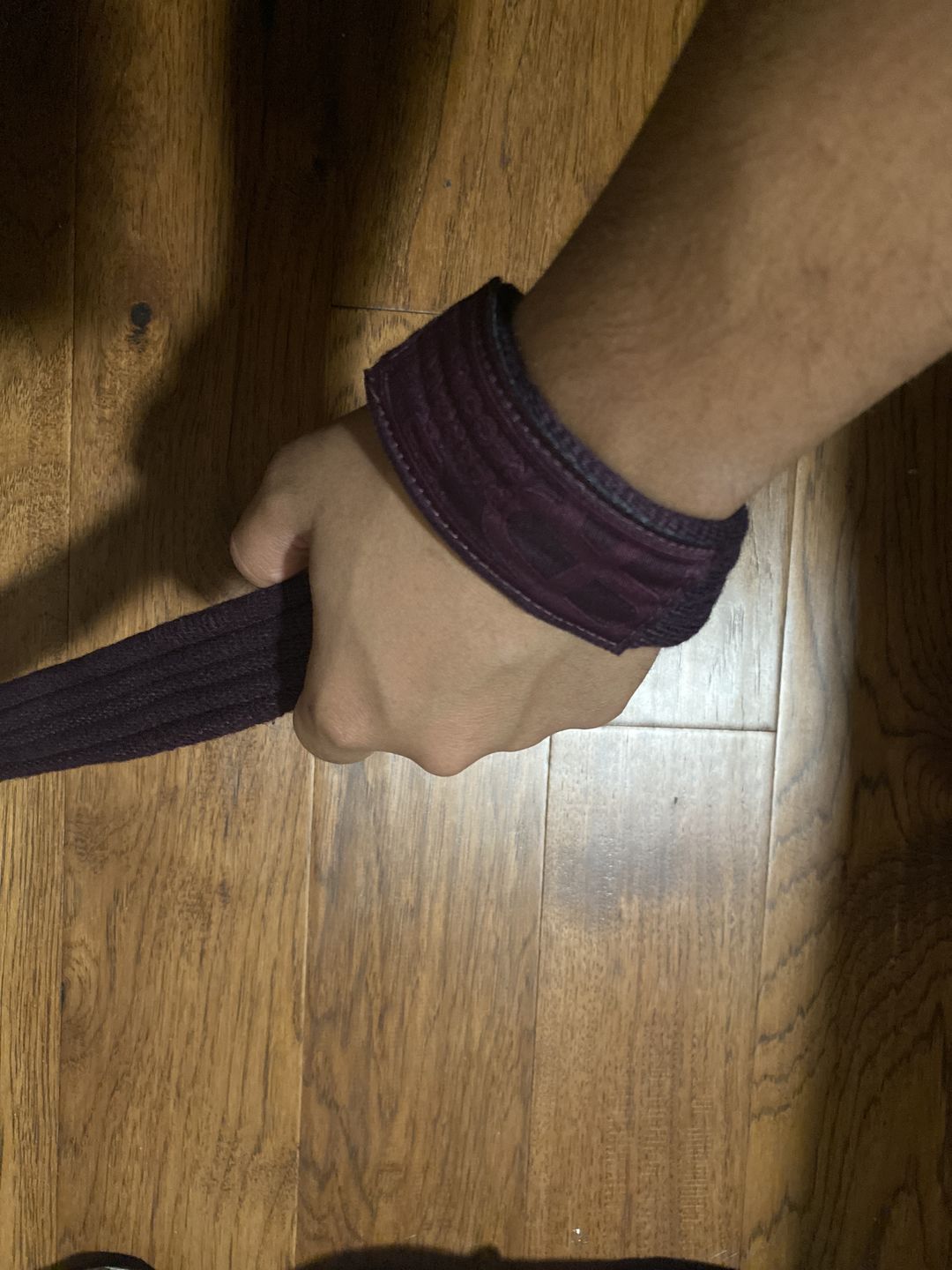 Customer photo review of Personal Record Heavy Duty Premium Straps-PR902- Purple