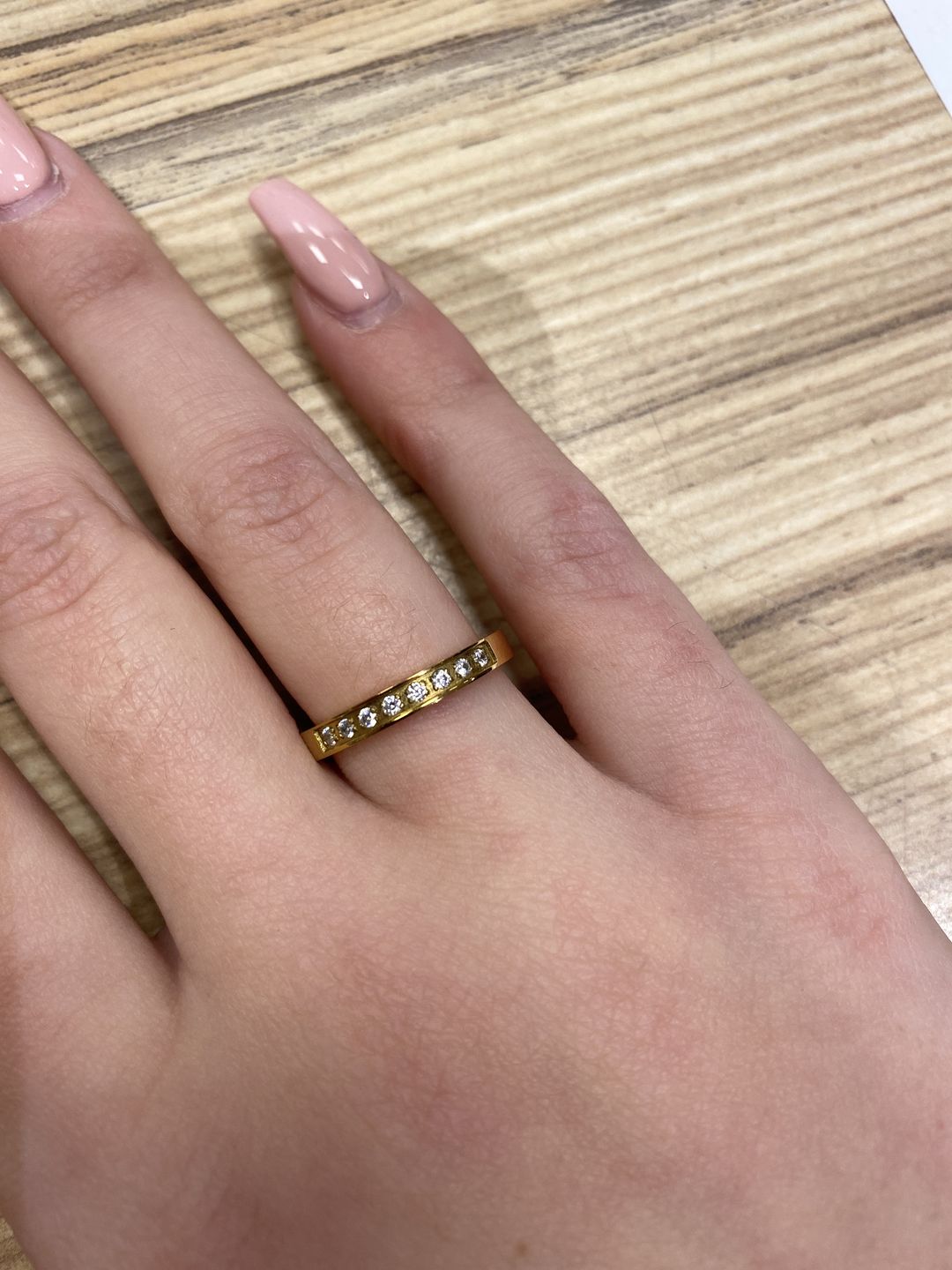 Customer photo review of Belinda Ring | 18K vergoldet