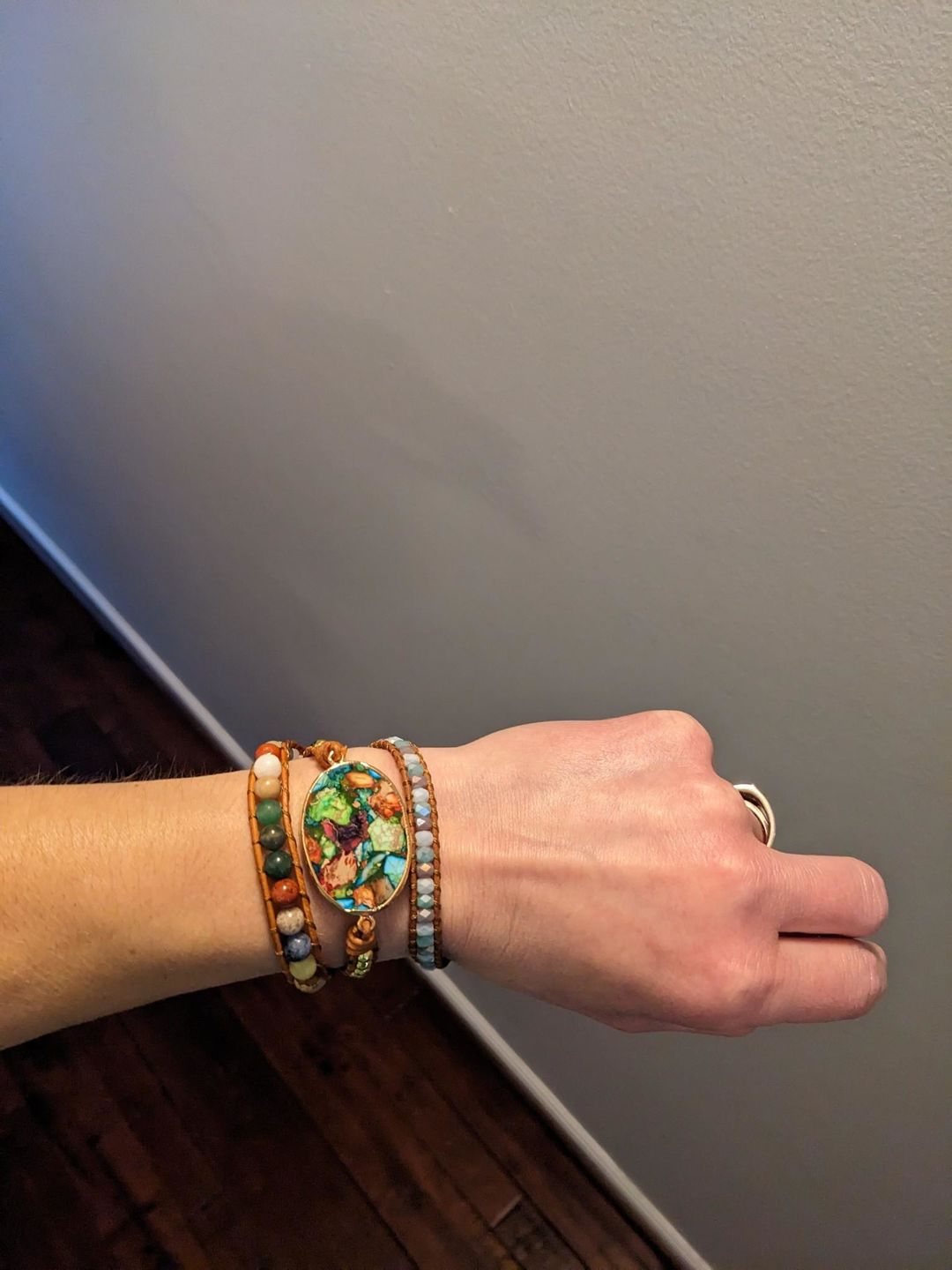 Customer photo review of The Divine Warrior Bracelet