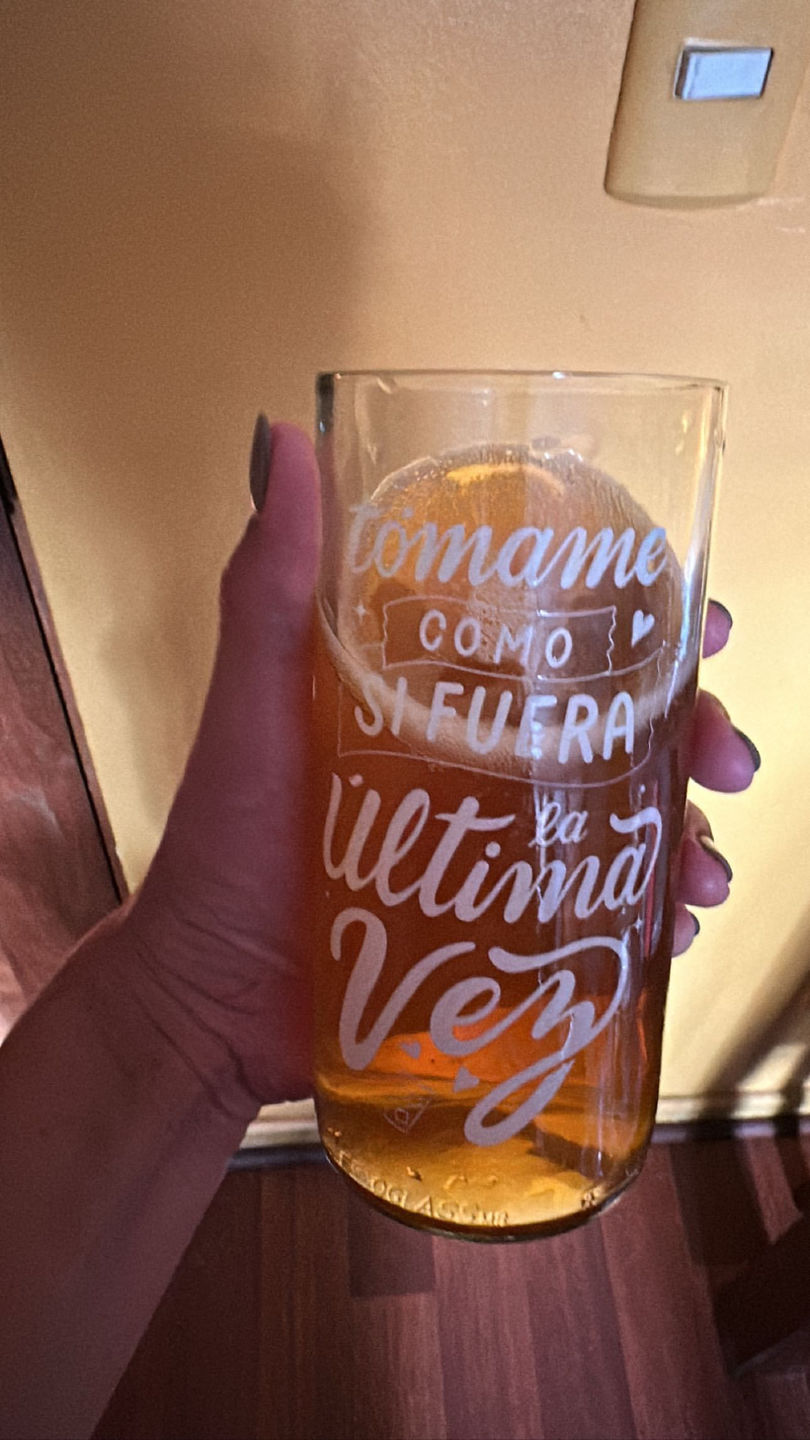Customer photo review of Hoy me lanzo Juego de 6 Vasos