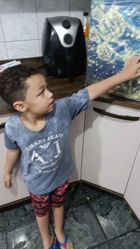 Customer photo review of Cesta de Natal Esmeralda