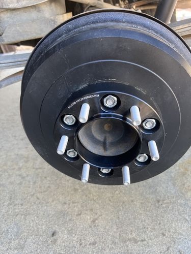 Customer photo review of Wheel Spacers 1.25" 6x5.5 to 6x5.5 Hubcentric For Toyota 4Runner Tacoma Tundra FJ Cruiser Sequoia