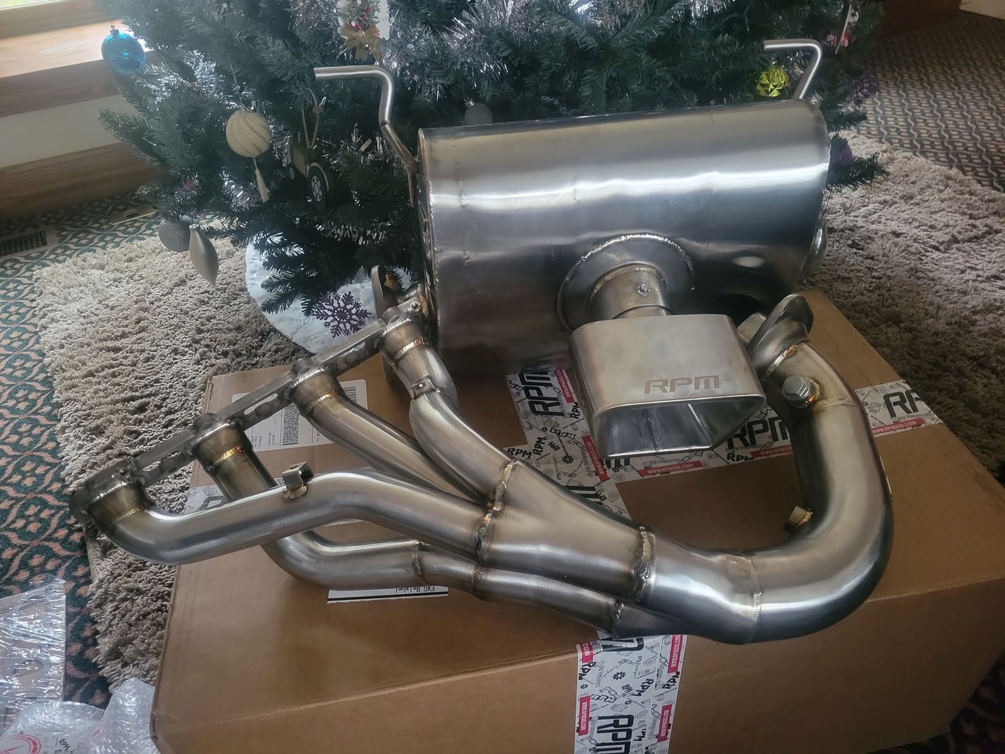 Customer photo review of RPM Pro R "Big Core HeadPipe" Header Pipe