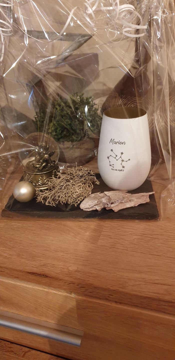 Customer photo review of Sternzeichen - Individuelles Windlicht