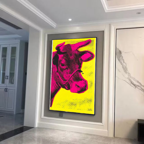Customer review photo for Andy Warhol Painting #AW04