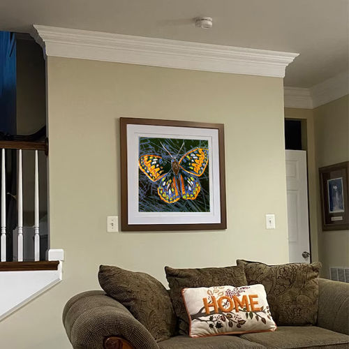 Customer review photo for Andy Warhol Painting #AW01