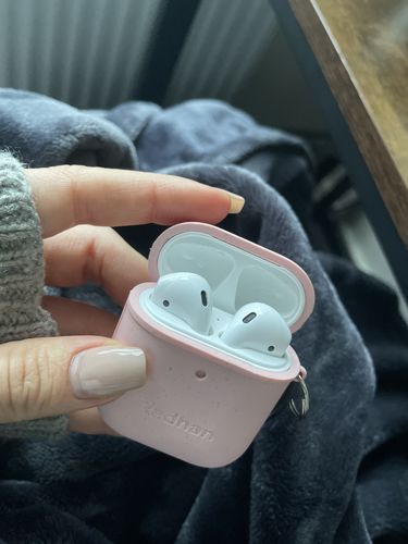 Customer photo review of Eco Friendly AirPod Case - Blush Pink