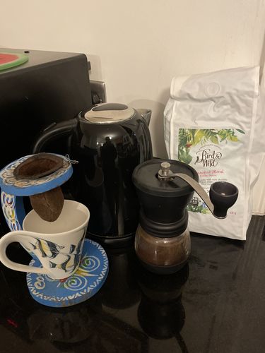 Customer photo review of Bird & Wild RSPB Organic Coffee, Seasonal Blend Medium Roast, 1kg, Whole Beans
