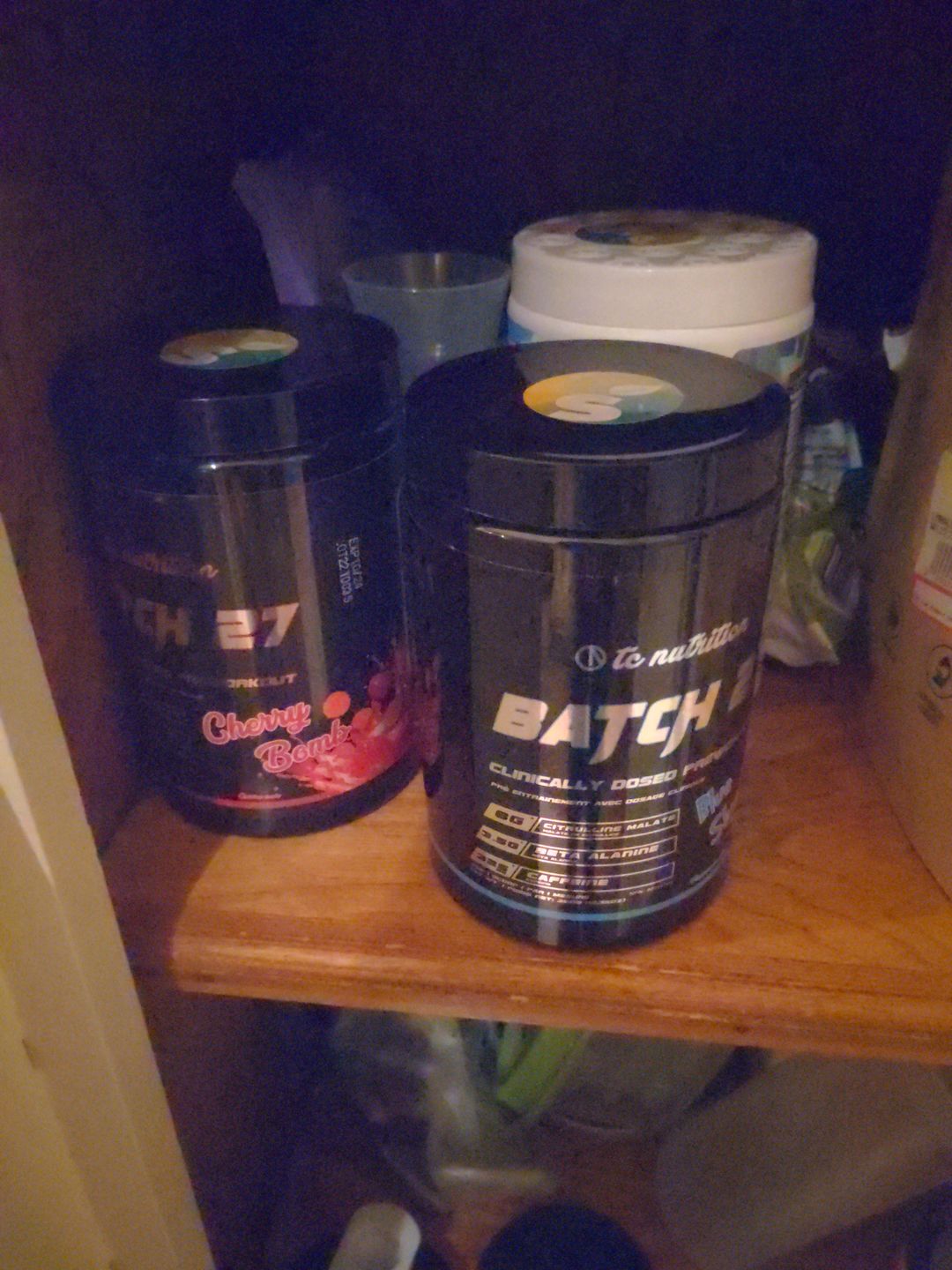 Customer photo review of TC Nutrition - Batch 27 Pre Workout 360g