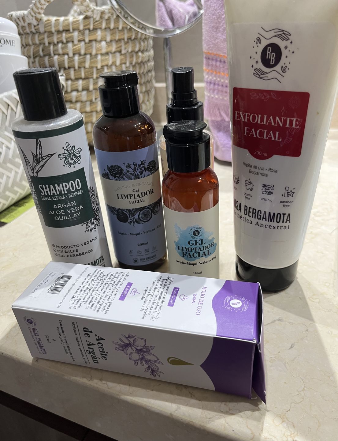 Customer photo review of Agua de Rosas 120ml