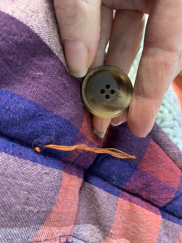 Customer photo review of Uma Crop Jacket | Aurora Chex X Mod Chex