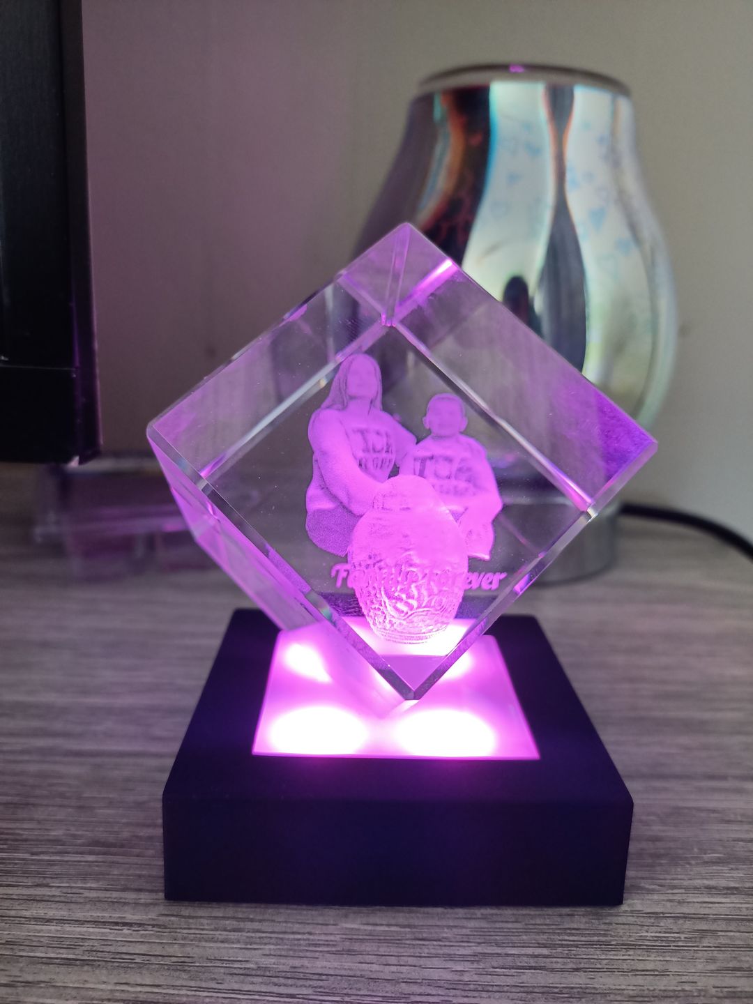 Customer photo review of Crystal Diamond - 60mm x 60mm x 60mm