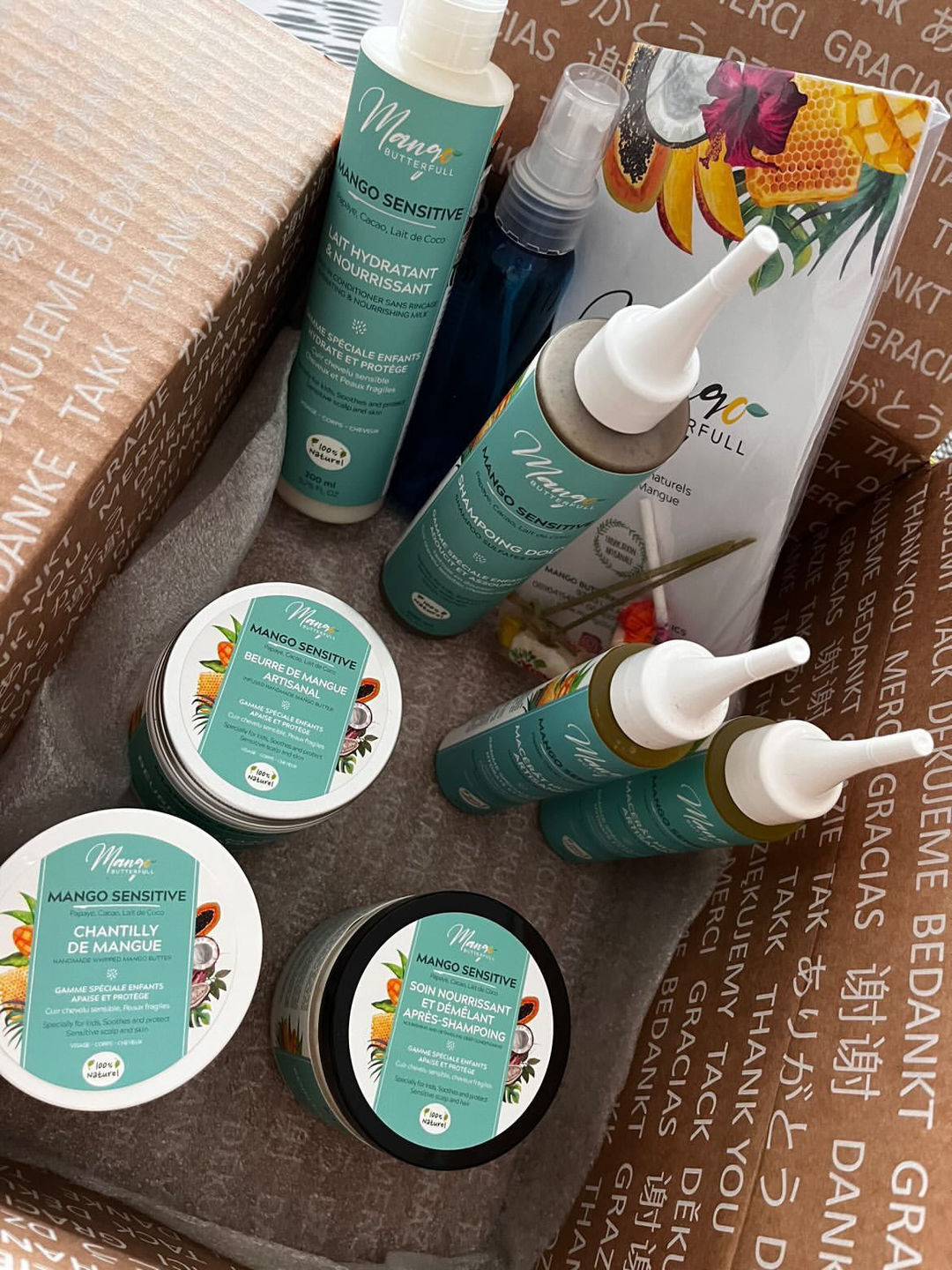 Customer photo review of Pack routine Mango SENSITIVE
